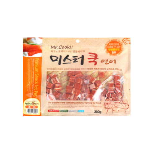 Mr. Cook Salmon Cube  Snack 300g