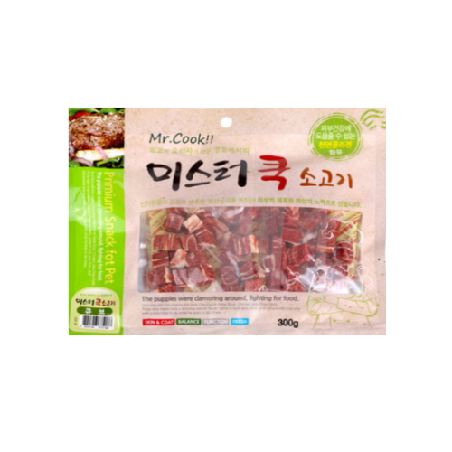 Mr. Cook Beef Cube  Snack 300g